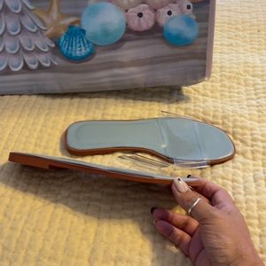 Transparent sandals